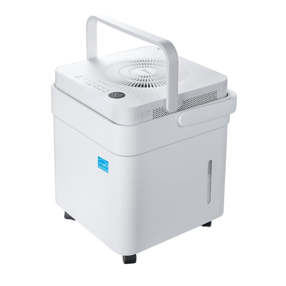 Deshumidificador Midea Cube de 50 pintas para sótano de 420 m² con Alexa