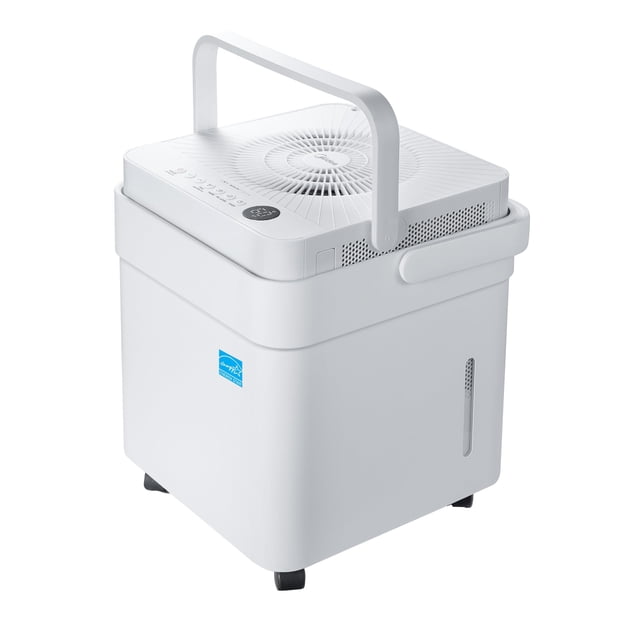 Deshumidificador Midea Cube de 50 pintas para sótano de 420 m² con Alexa