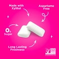 thumbnail image 4 of PUR Gum, Aspartame Free, Sugar Free & 100% Xylitol, Pomegranate Mint Chewing Gum, 55 Pieces, Pack of 6, 4 of 7