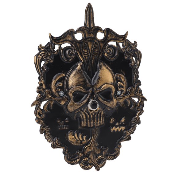 Decorative Doorbell Antique Scary Skeleton Doorbell with Sound for Door Decoration Party Prop