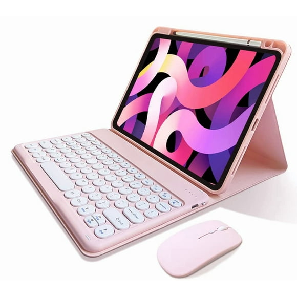 Funda con teclado y ratón para iPad Air 11 (M3/M2) /Air 5th/4th