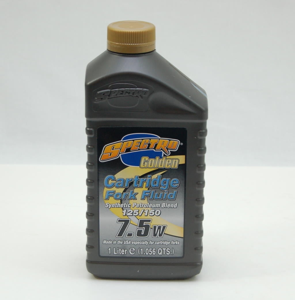 Spectro Golden Motorcycle Cartridge 7.5W Fork Oil 1 Quart