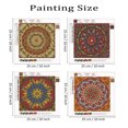 thumbnail image 7 of Ueasy 5D DIY Diamond Painting Set Decorating Cabinet Table Stickers Crystal Rhinestone Diamond Embroidery Paintings Pictures For Study Room, Flower Painting. (25X25CM/9.8X9.8inch) 4 Pack, 7 of 7
