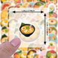 thumbnail image 6 of 35pcs-50pcs Japanese Food Stickers Cute Sushi Stickers Ramen Stickers for Laptops Guitars Fridge, 6 of 9