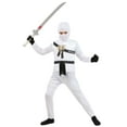 thumbnail image 2 of Kid's White Ninja Master Costume, 2 of 6