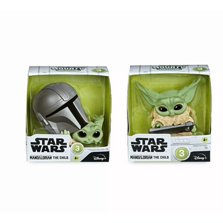 Disney The Child Helmet Peeking and Datapad Tablet Figure Set New with Box