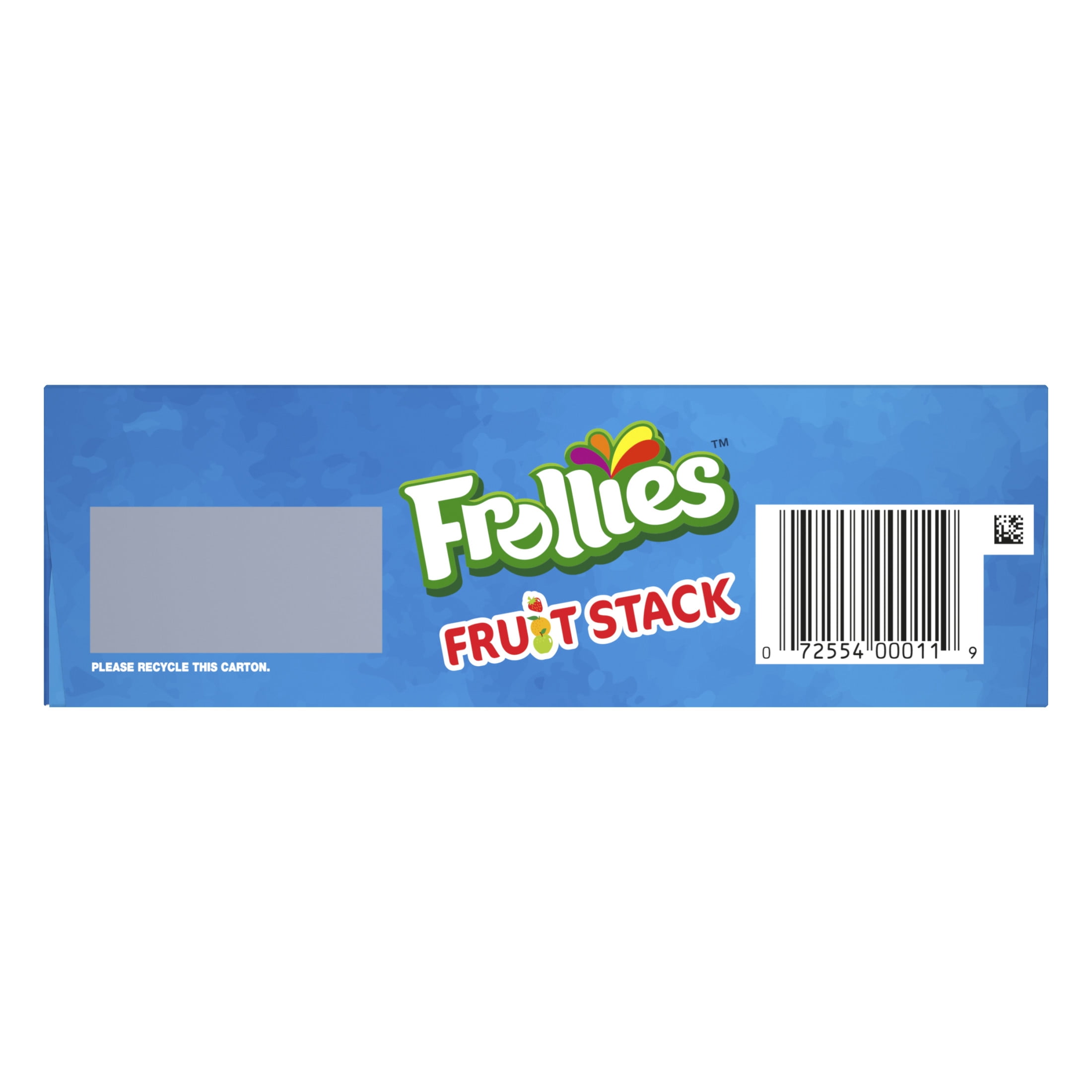 Frollies Fruit Stack Fruity Ice Pops 15 oz, 6 Count Cardboard Box Frozen