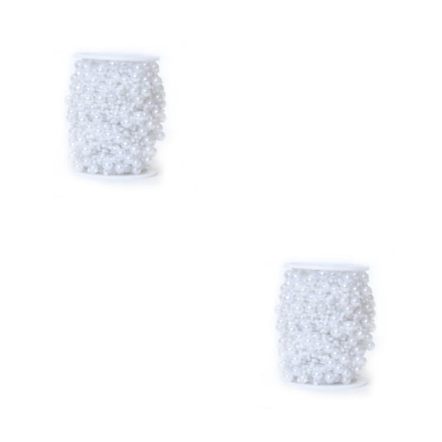 Cadena de cuentas de perlas de imitación Ounissouiy 8 3mm Hilo Accesorios de joyería DIY