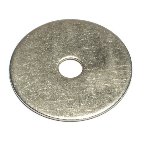 1/4 x 1-1/2 18-8 Stainless Steel Fender Washers
