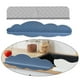 thumbnail image 1 of 2 deflectores de baño para cocina, herramienta de protección para fregadero, portátil, a prueba de salpicaduras de agua Soledad Protector contra salpicaduras para fregadero de cocina, 1 of 10