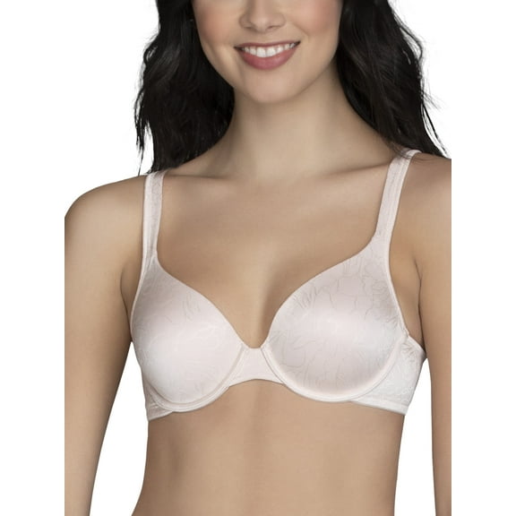 Vanity Fair Lingerie Women's Body Shine Full Coverage Underwire Bra, Style 75298