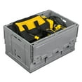 Mount-It! Collapsible Plastic Storage Crate | Stackable - Walmart.com