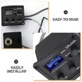 thumbnail image 3 of QUMIIRITY Ecualizador Pre-Amplificador Piezo Para Ukelele Con Tuner LCD Pantalla Y Control De 3 Bandas Color Negro, 3 of 8