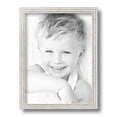 thumbnail image 2 of ArtToFrames 9" x 12" Bright Silver Picture Frame, 9x12 inch Silver Wood Poster Frame (WOM-4752), 2 of 7
