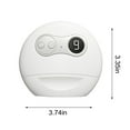 thumbnail image 3 of Masajeador eléctrico Gua Sha con función de calor | 9 velocidades ajustables para rostro, cuello y espalda | Incluye aceite de masaje y cable USB, 3 of 9