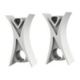thumbnail image 4 of 2 tapones para violín, piezas para arco, material didáctico, accesorios para instrumentos resistentes, fácil de usar, ligero para principiantes gris claro, 4 of 10