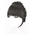 thumbnail image 5 of Wmool Natural Bangs Wig Headband Women Girls Fishbone Braid Forehead Hair Wigs/, 5 of 8