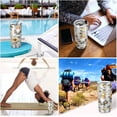 thumbnail image 7 of SKYSONIC Cute Gnomes Tumbler Stainless Steel Double Wall Vacuum Reusable Insulated Mug with Straw and Built-in Coaste for Cold and Hot Beverages, 12oz, 7 of 7