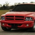 thumbnail image 3 of DNA Motoring  For 97-04 Dodge Dakota Durango Black Amber Corner Headlight Bumper Parking Lamps, 3 of 7