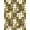 Olive Green Brown Cream, Pattern 10, variant on ODIKA 8'x10' Washable Area Rug Mid Symmetrical Century Retro Border Motif Vintage Tone Chartreuse for Living Room, Under Sectional, Family , Durable, Non-Slip