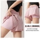 thumbnail image 4 of Pantalones cortos deportivos 2 en 1 para mujer Cintura ancha Pantalones cortos transpirables de seca Abanopi Shorts deportivos, 4 of 7