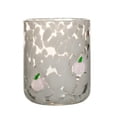 thumbnail image 1 of Vasos de vidrio sin tallo con temática navideña, diseño de textura única, decoración para fiesta de Acción de Gracias y Navidad., 1 of 7