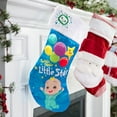 thumbnail image 6 of Kurt Adler CoComelon JJ and Melon Christmas Ornaments and Stocking Set of 3-2 Holiday Tree Ornaments & Stocking - Officially Licensed - Toddler and Preschool Gift for Kids. Boys and Girls, 6 of 6