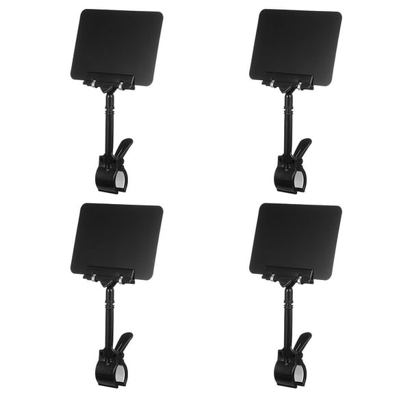 KAKOWELY 4 Pcs Erasable Fruits Vegetable Price Tag Label Rack Display Stand Price Boards,10.83X"X5.51"X2.76"