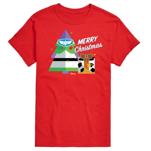 Toy Story - Merry Christmas Toy Story - Men's Short Sleeve Graphic T-Shirt