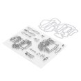 thumbnail image 3 of Sello transparente TPR en relieve para decoración de vajilla de álbumes de recortes con molde de cuchillo, 3 of 14