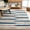 Beige/Navy, variant on SAFAVIEH Natura Proinsias Striped Cotton Runner Rug, Beige/Navy, 2'3" x 8'