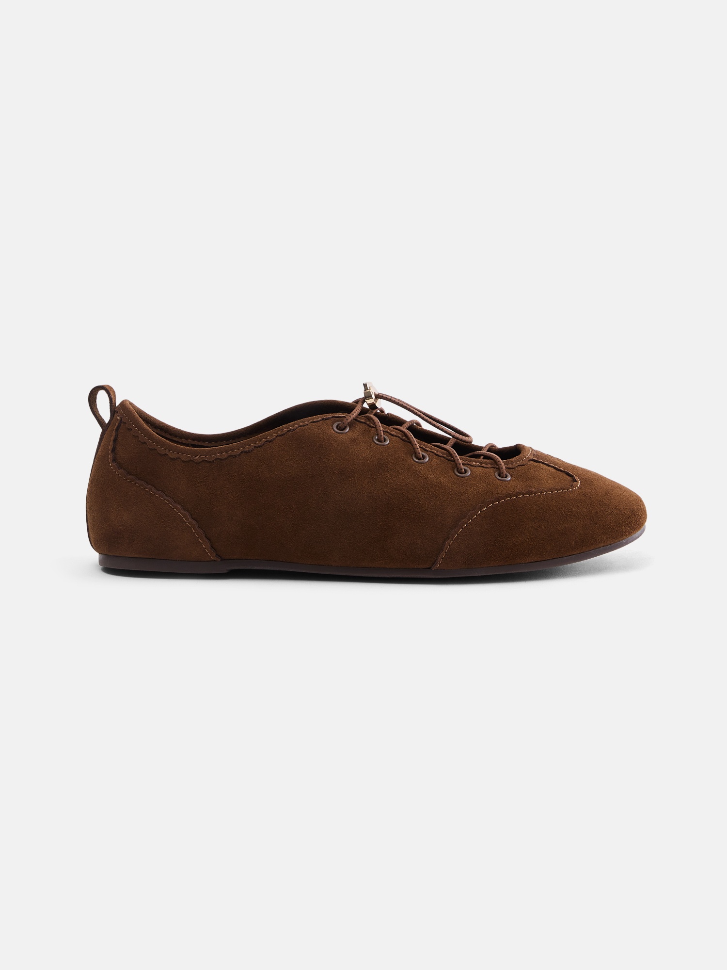 Scenario Women's Bungee Lace Faux Suede Sneakers photo 1