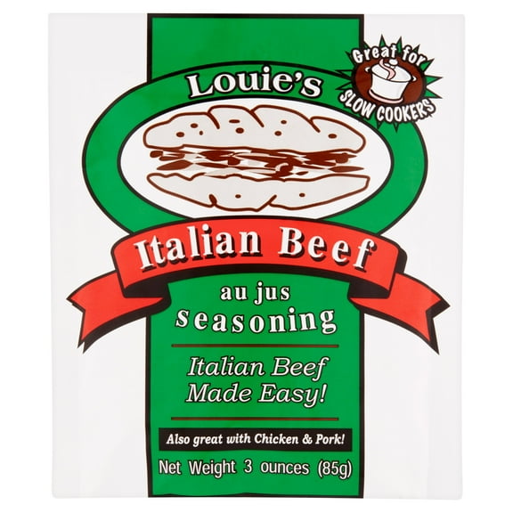Louie's Seasoning Italian Beef Seasoning, 3 ounces, 12 pack