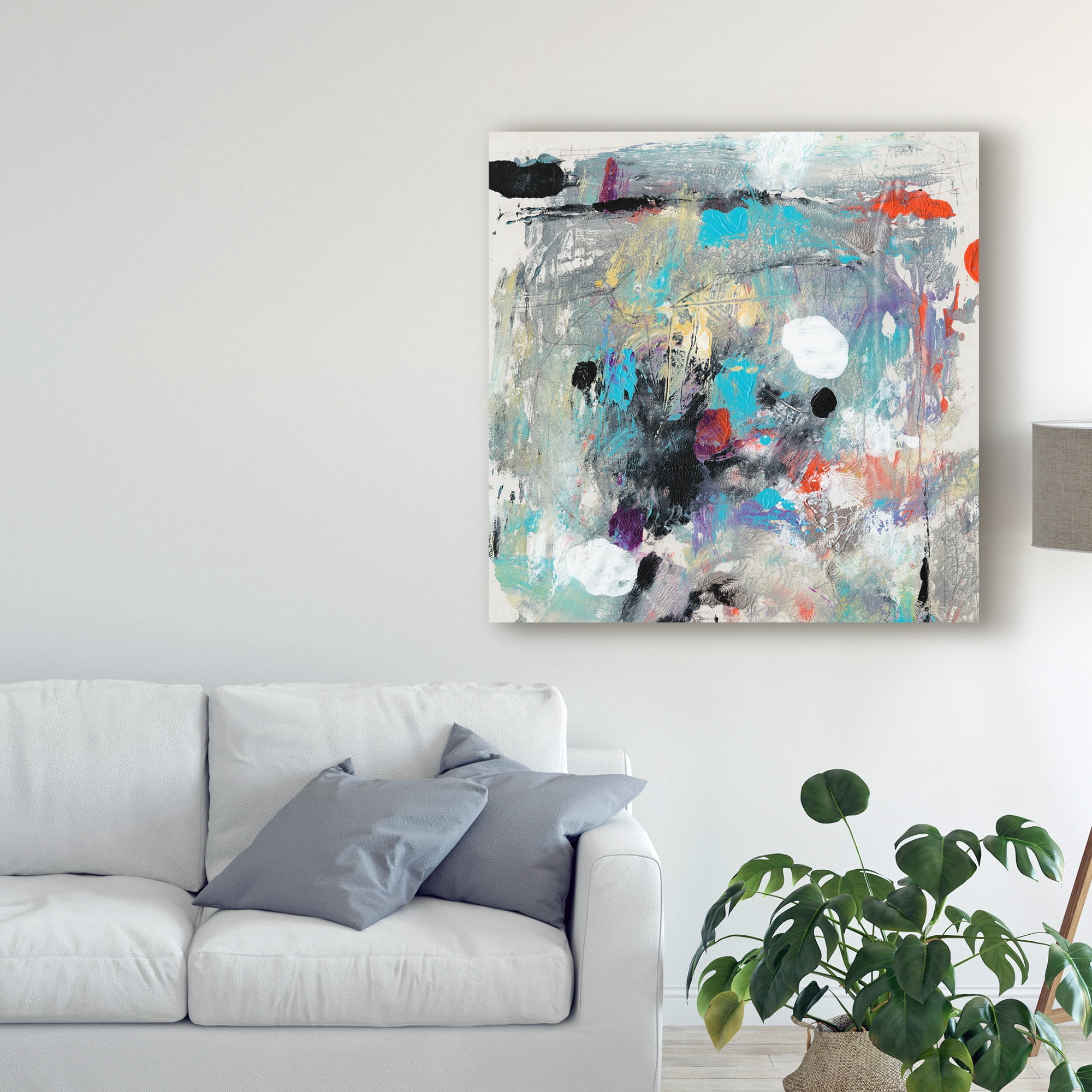 Trademark Fine Art 'Jostle IV' Canvas Art by Tim OToole