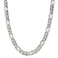 thumbnail image 1 of Sterling Silver 10.75mm Figaro Chain (Weight: 131.66 Grams, Length: 28 Inches), 1 of 4
