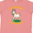 thumbnail image 4 of Inktastic Funny Goat Kid Joke Boys or Girls Toddler T-Shirt, 4 of 5
