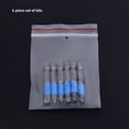 thumbnail image 1 of 12-Piece Insulated Magnetic Screwdriver Bit Set with S2 Steel Construction, Non-Slip Grip & Lightweight Design - Includes PH1/PH2/PH3/PZ1/PZ2/PZ3 Phillips Pozidriv Bits in Sealed Bag Packaging for, 1 of 6
