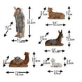 thumbnail image 3 of Zayton Nativity Set Christmas Indoor 12 inch 12-Piece Statue Figurines, 3 of 6