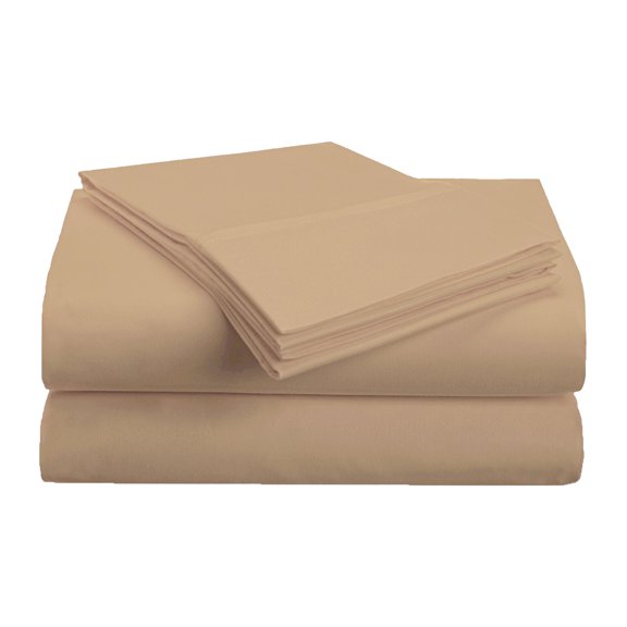 BNM Brushed Microfiber Sheet Set, Queen, Taupe