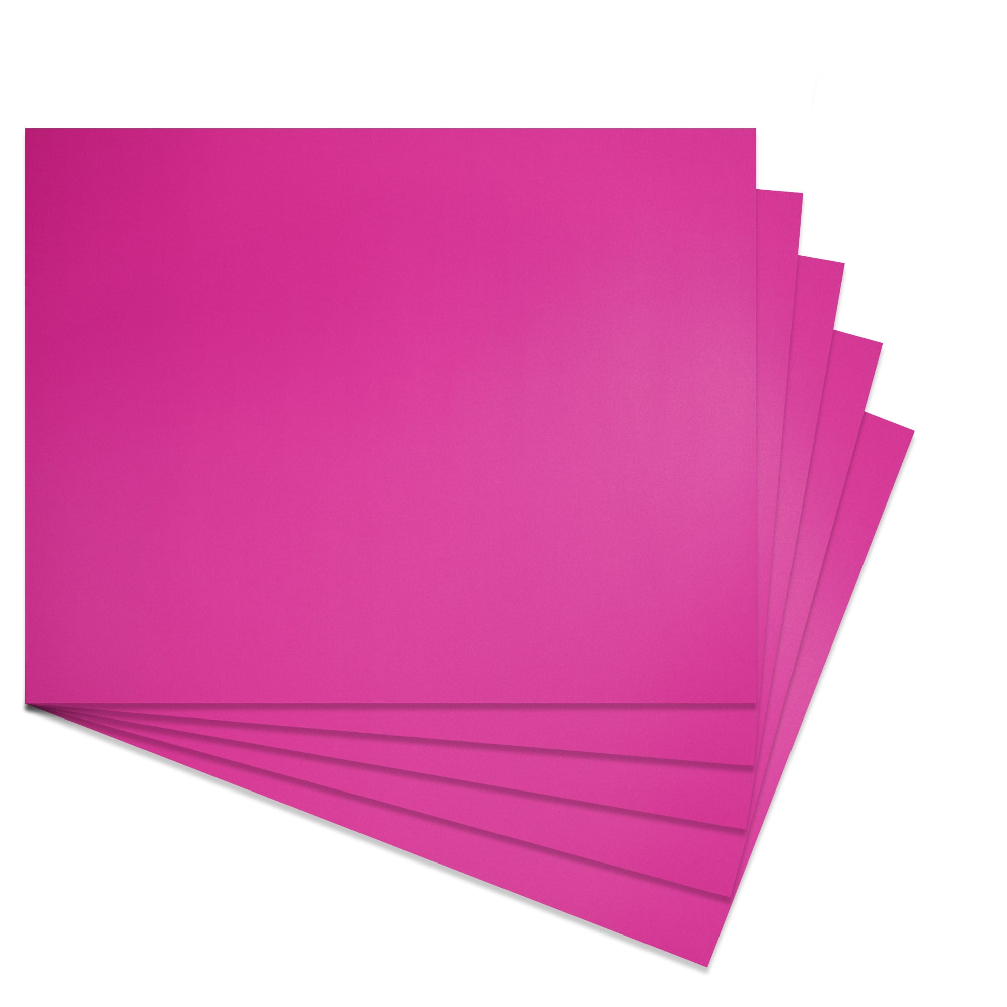 Magenta Emraw Poster Board Lightweight Craft Backing Boards for Presentations Office Sign Blank Painting Board Smooth Surface Poster Sheets for School Pack of 5