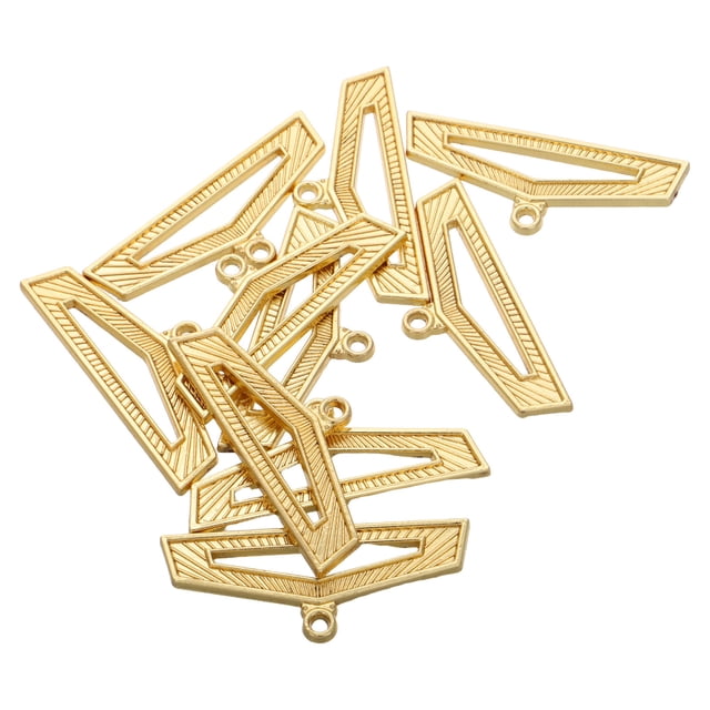 Greenadscape 10Ud Organizador De De En Metal Dorado Para Uso Deportivo