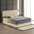 thumbnail image 2 of Acme Ireland Faux Leather Bed, Multiple Colors, Multiple Sizes, 2 of 6