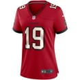 thumbnail image 2 of Women's Nike Keyshawn Johnson Red Tampa Bay Buccaneers Game Retired Player Jersey, 2 of 4