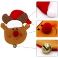 thumbnail image 4 of Juego de 4 bolsas navideñas para cuchillos, tenedores y cubiertos, soporte para cubiertos navideños, bolsas de almacenamiento para cubiertos, decoración navideña (alce-grande), 4 of 5