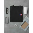 thumbnail image 3 of Paint Of The Flag Of Puerto Rico T-Shirt Men -Image by Shutterstock, Male Small, 3 of 4
