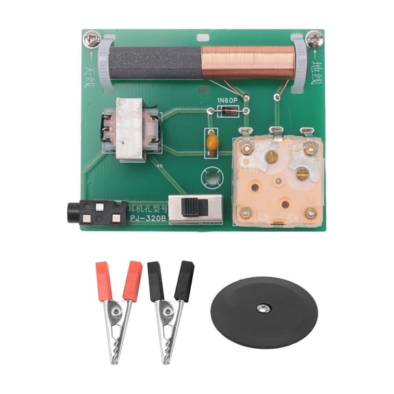 Crystal Radio It Has an Impedance Matching Transformer Can Receive Radio Signals Normally DIY Radio Kit