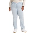 thumbnail image 1 of Levi's Women's Plus-Size 724 High Rise Straight Jeans, (New) Slate Scan, 39 Regular, 1 of 3