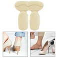thumbnail image 2 of Milageto 2 in 1 Heel Cushion Pads Anti Slip Oversized Shoes Shoe Pad Shoe Grips Liner Beige T, 2 of 8
