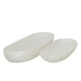 thumbnail image 5 of Sagebrook Home Set of 2 18/24" Wood Decor Plates, White, 5 of 5