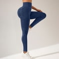 thumbnail image 5 of Haivin Women's Sports Outdoor Pocket Leggings, Dual Waist Lifting Butt Design, Quick-Dry Mountain Sports Fitness Pants for Yoga and Outdoor Activities, 5 of 6